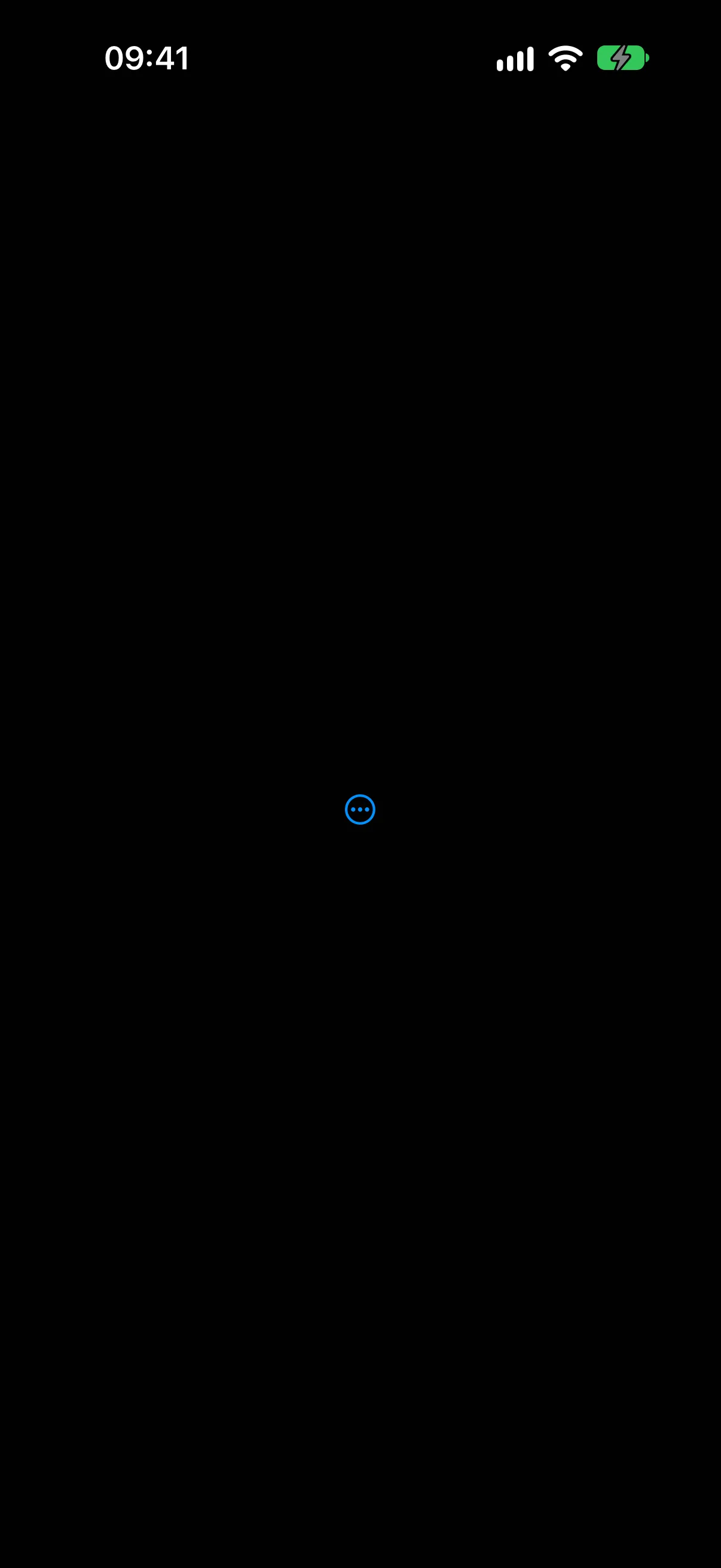 A menu trigger showing only a circled ellipsis icon
