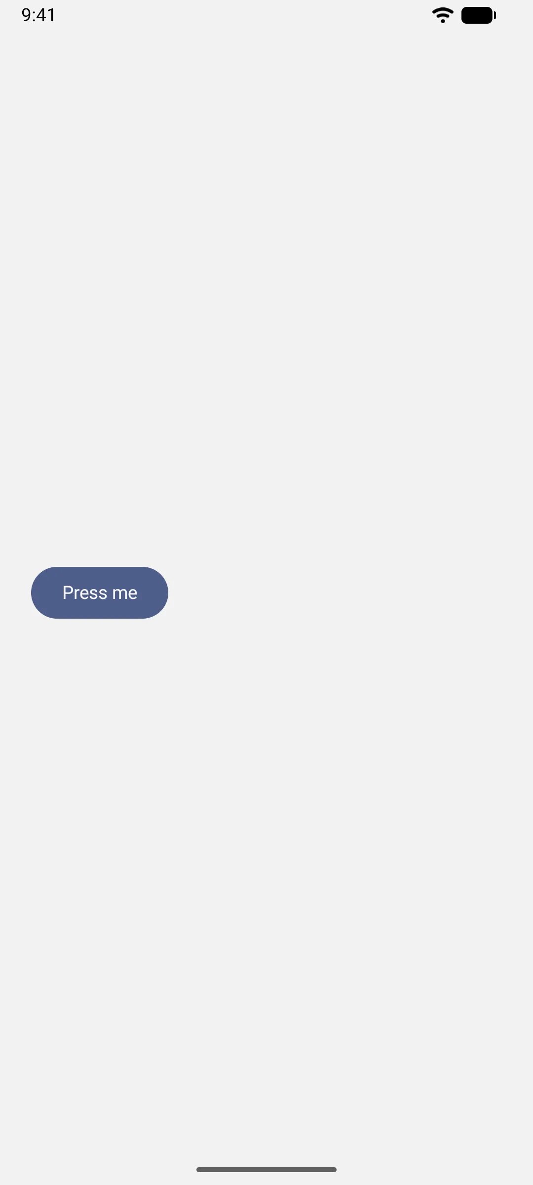 A single filled button